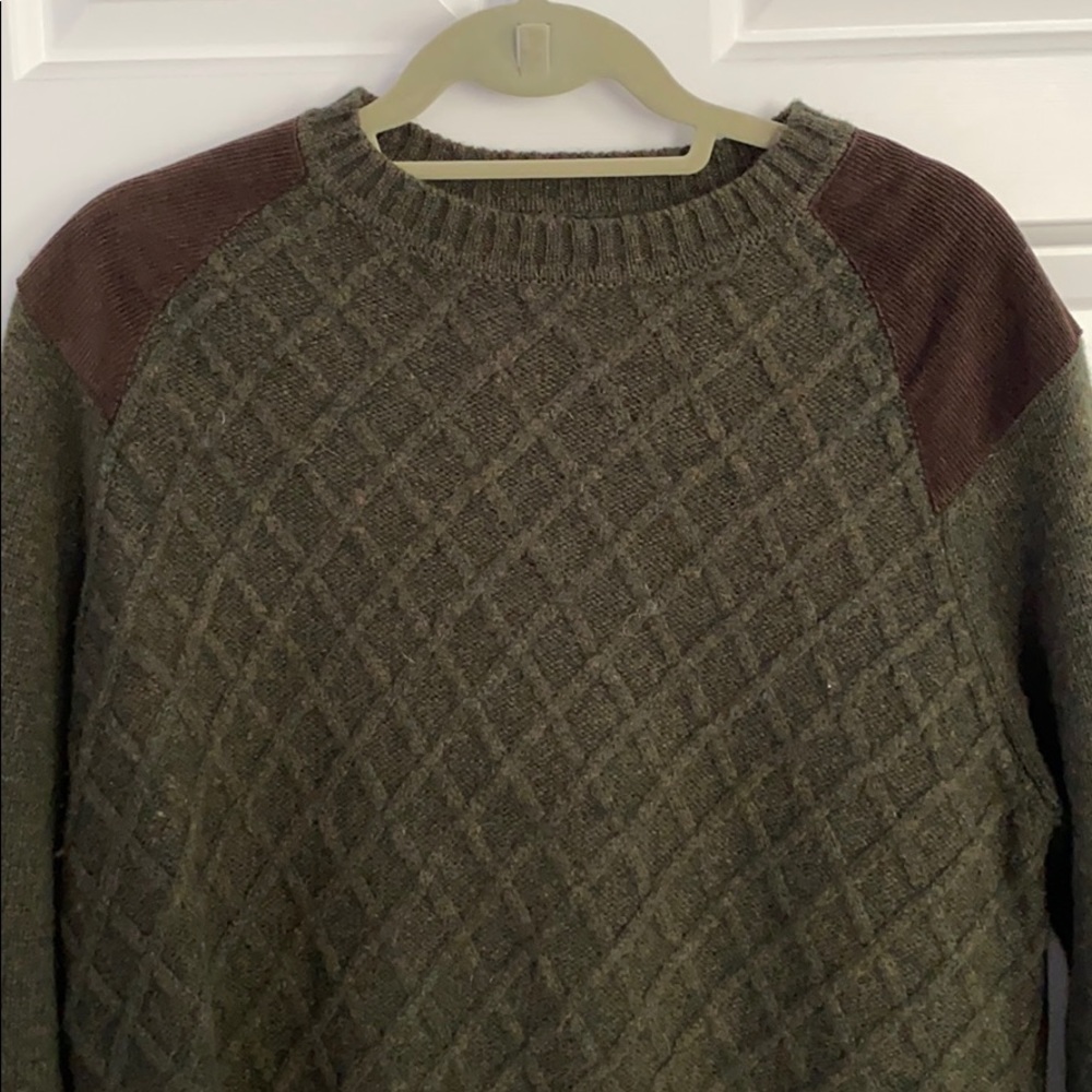 EUC Telluride Army Green Wools Sweater